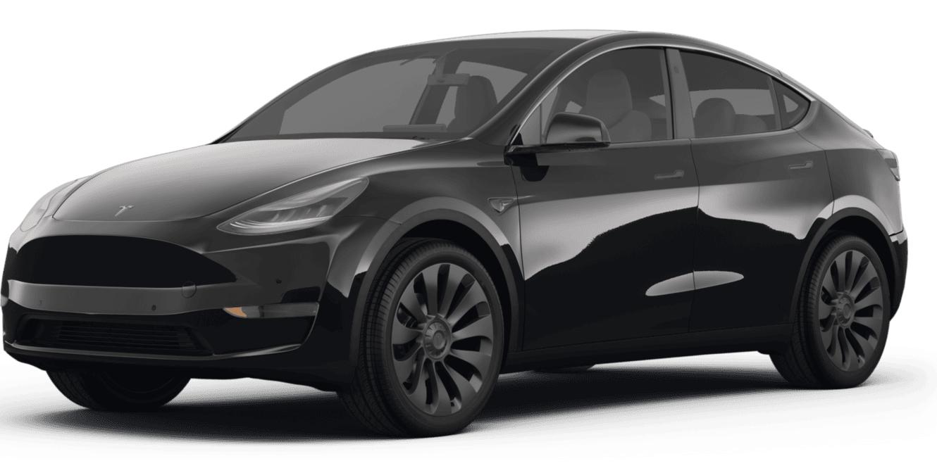 TESLA MODEL Y 2022 7SAYGDEF5NF492488 image